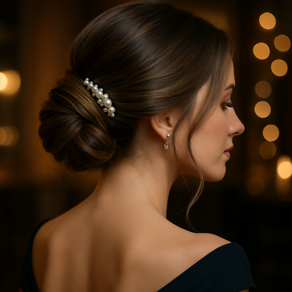 Abendlook Ideen vom Hairsalon Bochum: Elegante Frisuren