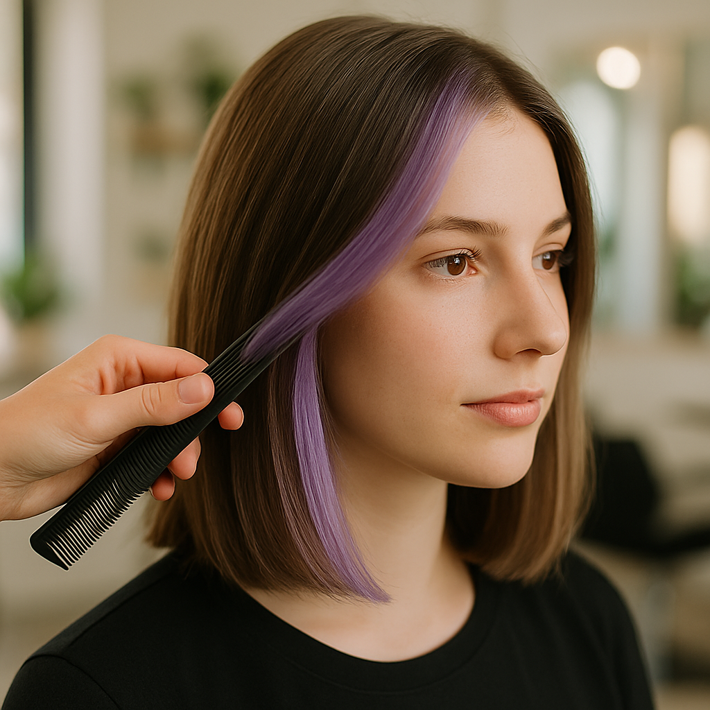 Farbige Akzent Looks: Inspirationen vom Hairsalon Bochum